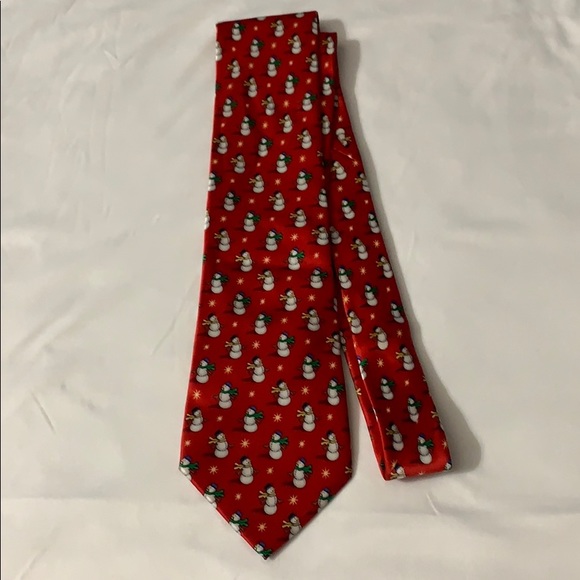Snowman tie by Noel - Picture 2 of 6